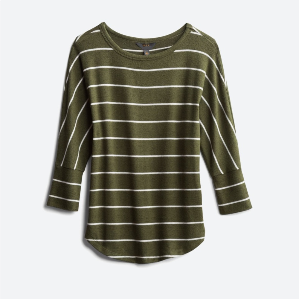 Market & Spruce Corinna Brushed Dolman Knit Top